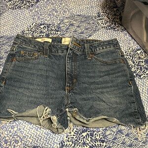 Universal Thread Distressed Blue Jean Shorts